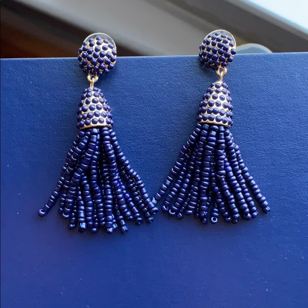 BaubleBar tassel drop earrings